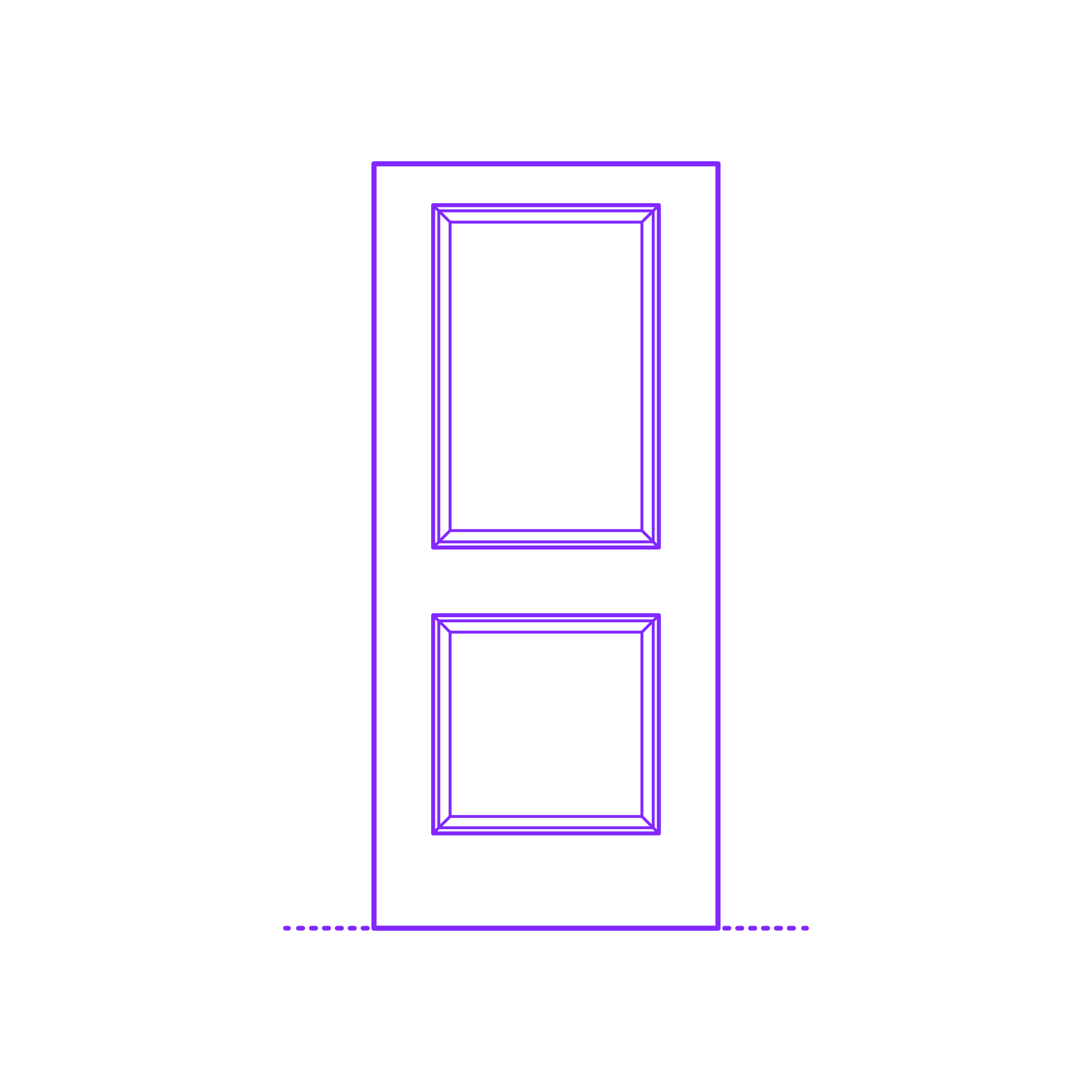 Buildings Interior Doors Solid Interior Door Mix 2 Panels Raised Sketch Style Svg Vector Free Vectors